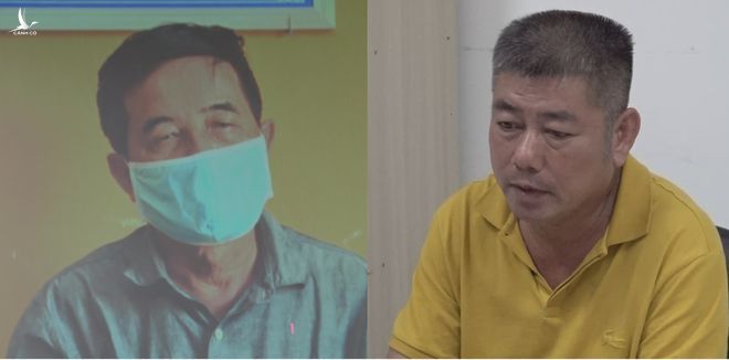Phan Thanh Hữu (bên trái) và Nguyễn Hữu Tứ /// Ảnh: Công an Đồng Nai cung cấp