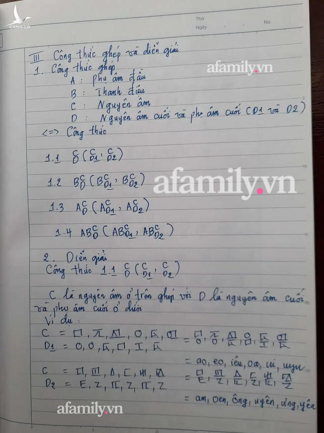 Tác giả Kiều Trường Lâm công bố công thức &quot;Chữ viết bảo mật 4.0&quot; dù có người hỏi mua với giá 400 triệu, đổi tên thành &quot;Chữ hình thể 4.0&quot; - Ảnh 4.