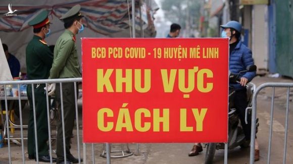 Một thôn gần 600 nhân khẩu phải cách ly vì có công dân về từ vùng dịch /// Ảnh Trần Cường