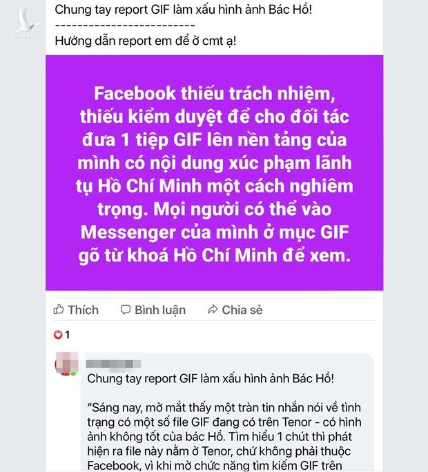 Thuc hu viec Facebook cho phep su dung anh GIF xuc pham Bac Ho hinh anh 3