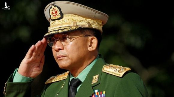 Tổng tư lệnh quân đội Myanmar Min Aung Hlaing sẽ nắm toàn bộ quyền lập pháp, hành pháp và tư pháp trong thời gian tình trạng khẩn cấp /// Reuters