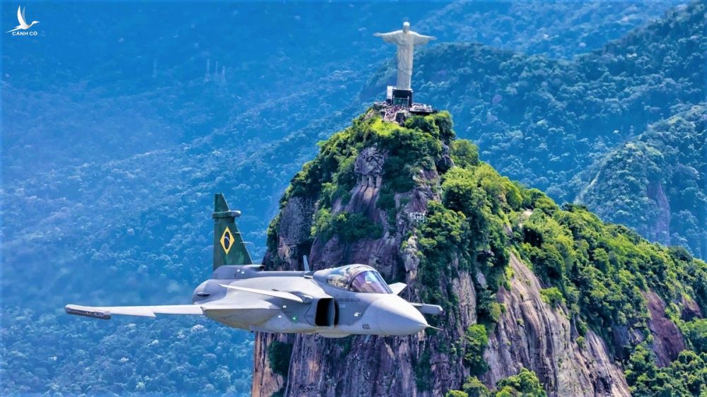 Chiếc JAS 39E Gripen của Không quân Brazil; Nguồn: thedrive.com