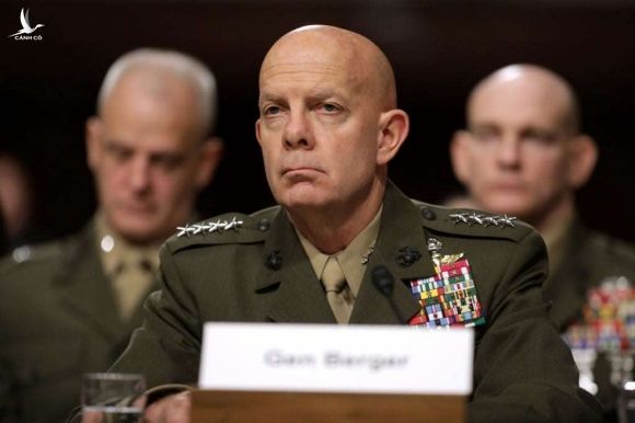 Tướng David Berger, Tư lệnh Thủy quân Lục chiến Mỹ. Ảnh: Getty Images