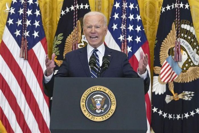 Tổng thống Mỹ Joe Biden. (Ảnh: AP)