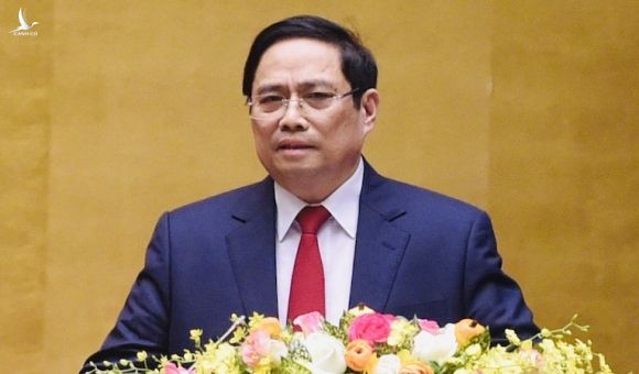 Trưởng Ban Tổ chức Trung ương Phạm Minh Chính. Ảnh: Hoàng Phong