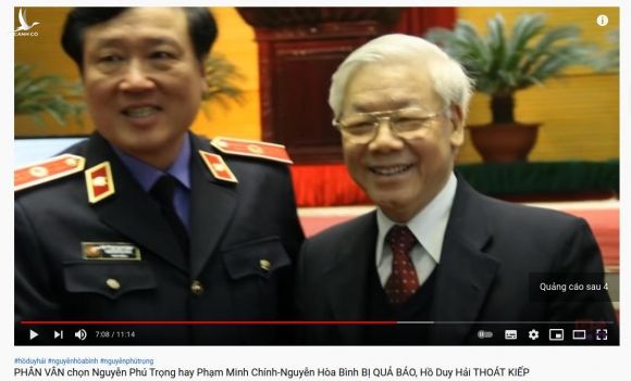 Vạch trần mưu hèn kế bẩn lôi TBT Nguyễn Phú Trọng vào vụ án Hồ Duy Hải