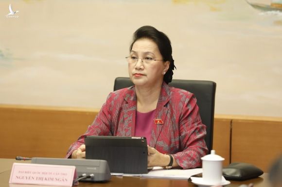 Có 15 ĐBQH không tán thành thông qua Nghị quyết miễn nhiệm Chủ tịch Quốc hội với bà Nguyễn Thị Kim Ngân - Ảnh 1.