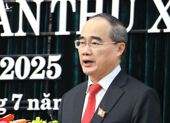 Ông Nguyễn Thiện Nhân, Trưởng đoàn ĐBQH TP.HCM /// Ảnh: Sỹ Đông