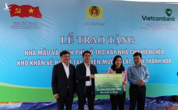 Bộ Công an hỗ trợ 30 tỉ làm 600 nhà cho hộ nghèo ở Thanh Hóa - Ảnh 4.