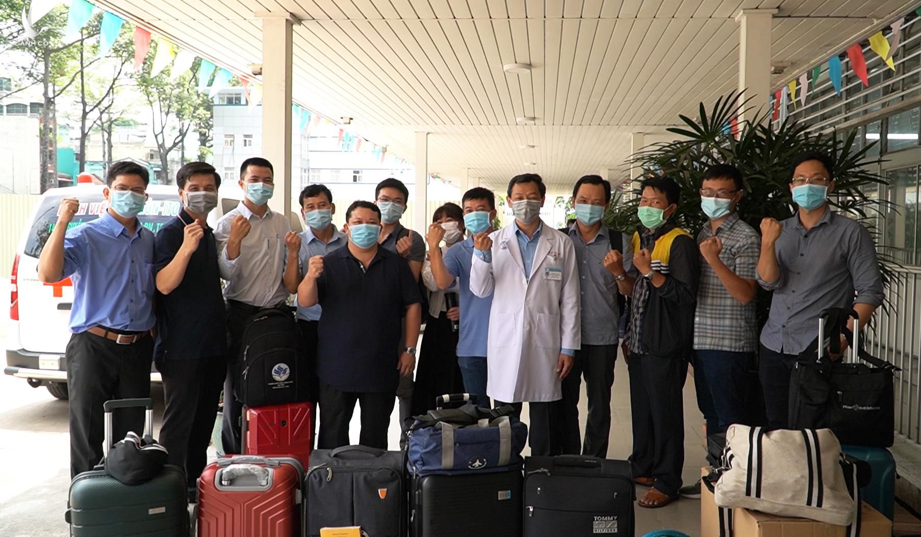 Đoàn công tác Bệnh viện Chợ Rẫy đến Kiên Giang hỗ trợ chống dịch