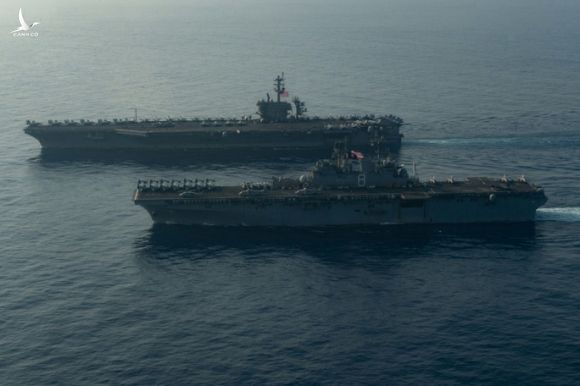 Mỹ đưa lực lượng hùng hậu đến biển Đông - Ảnh 4.