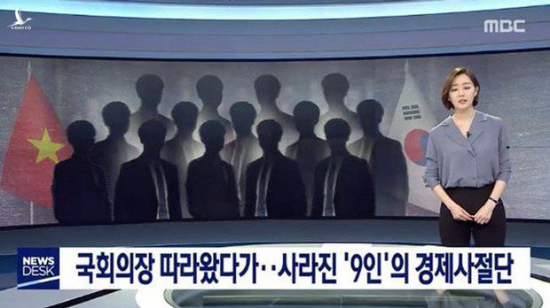 Sự việc 9 người bỏ trốn lại Hàn Quốc đã gây xôn xao, truyền thông Hàn Quốc cũng đã đưa tin về việc này.