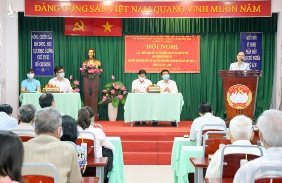 100% cử tri tín nhiệm bà Nguyễn Thị Lệ ứng cử đại biểu Quốc hội và HĐND TP.HCM - Ảnh 1.