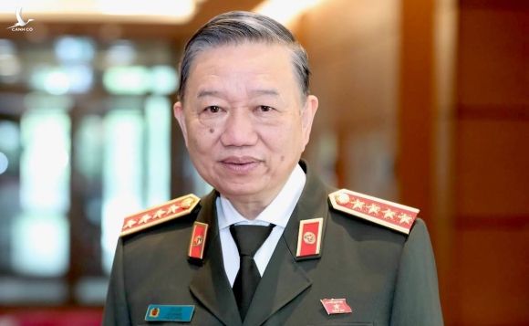 Bộ trưởng Công an Tô Lâm ứng cử Quốc hội khóa XV khối Chính phủ. Ảnh: Hoàng Phong