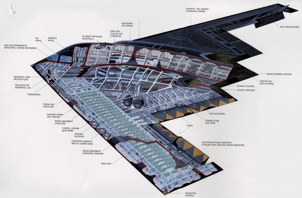 Hình ảnh thiết kế của oanh tạc cơ H-20.