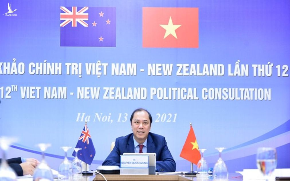 Thứ trưởng Bộ Ngoại giao Nguyễn Quốc Dũng tại kỳ họp lần thứ 12 Tham khảo Chính trị Việt Nam và New Zealand