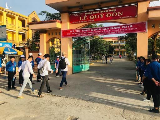Trường THPT Lê Quý Đôn (huyện Trực Ninh, tỉnh Nam Định).
