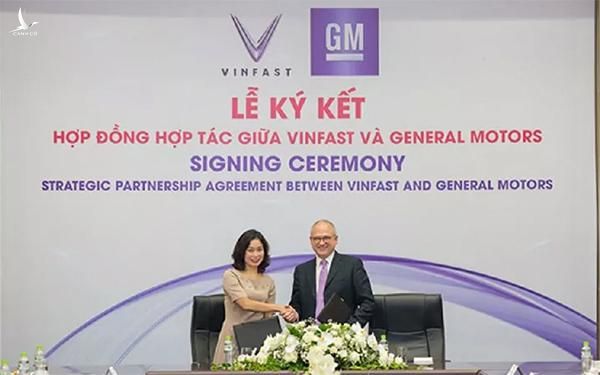VinFast và General Motors (GM) ký kết thoả thuận hợp tác chiến lược.