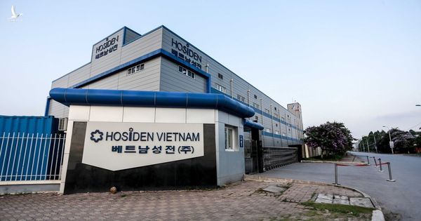 Công ty Hosiden Việt Nam ở khu công nghiệp Quang Châu - Ảnh: CHÍ TUỆ