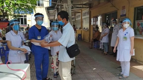Thái Bình có thêm 1 ca nhiễm Covid-19 từng đến Bệnh viện đa khoa tỉnh Thái Bình /// Ảnh KL