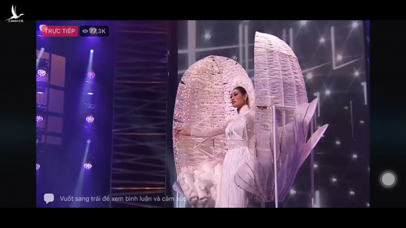 Hoa hậu Khánh Vân gây ấn tượng mạnh với cú xoay nhẹ tựa mây tại Miss Universe - Ảnh 1.