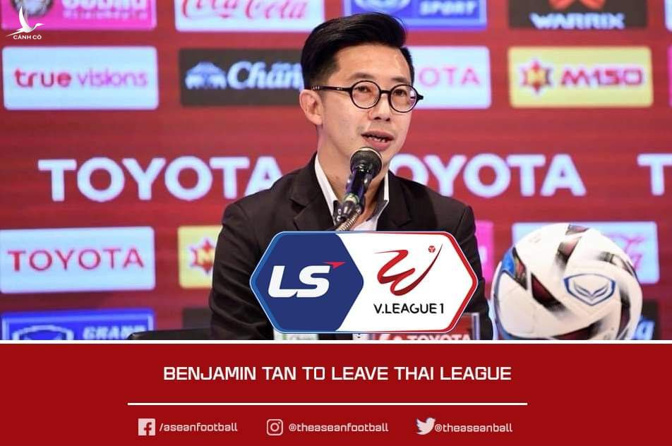 Nhiều trang tin của báo chí khu vực Đông Nam Á đồn ông Benjamin Tan gia nhập V-League /// twitter