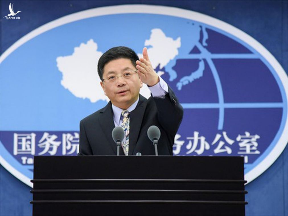 Người phát ngôn Văn phòng Các vấn đề Đài Loan của Trung Quốc Mã Hiểu Quang nhấn mạnh vụ việc là phản ứng mạnh mẽ của Trung Quốc cảnh báo đến “các thế lực nước ngoài” âm mưu can thiệp vào Đài Loan.