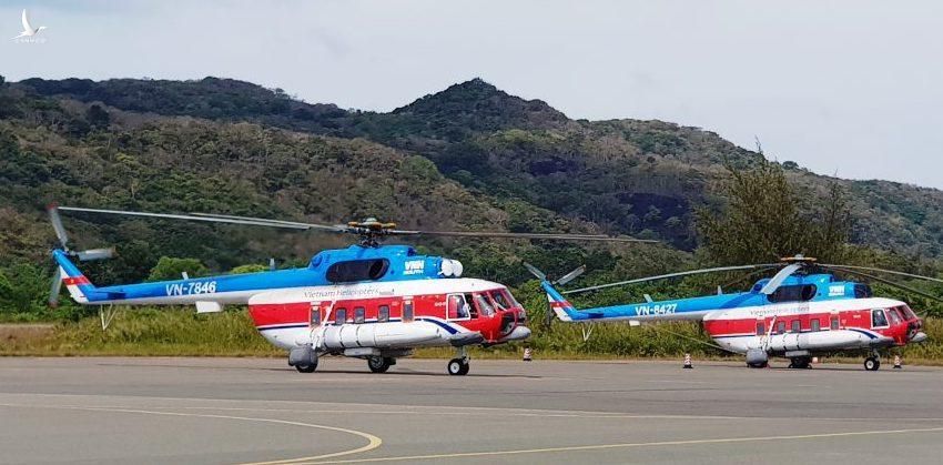 Máy bay trực thăng tuyến Vũng Tàu- Côn Đảo