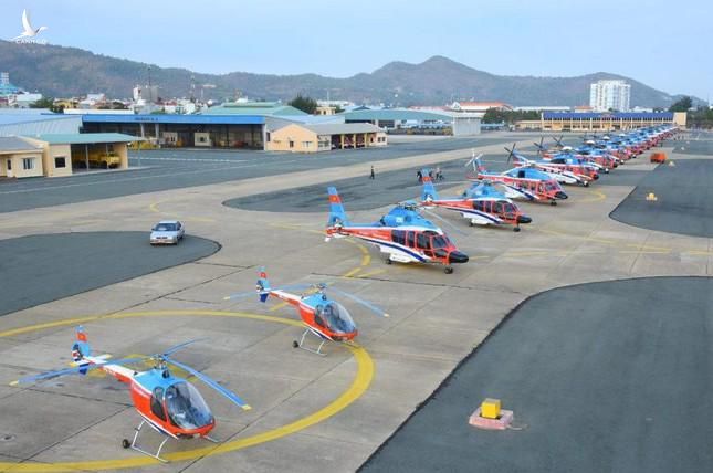 Đội bay trực thăng tại sân bay Vũng Tàu