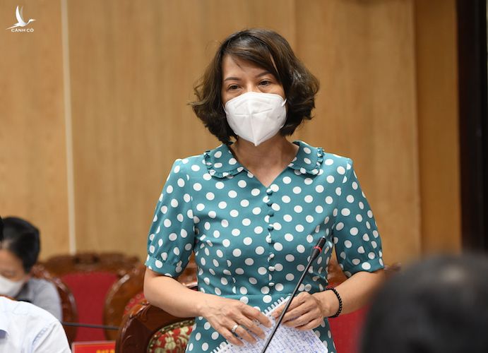 Bà Nguyễn Thị Liên Hương, Cục trưởng Quản lý môi trường y tế. Ảnh: MOH