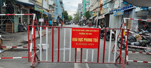Phong tỏa khu phố thuộc phường T&acirc;n Quy (quận 7).