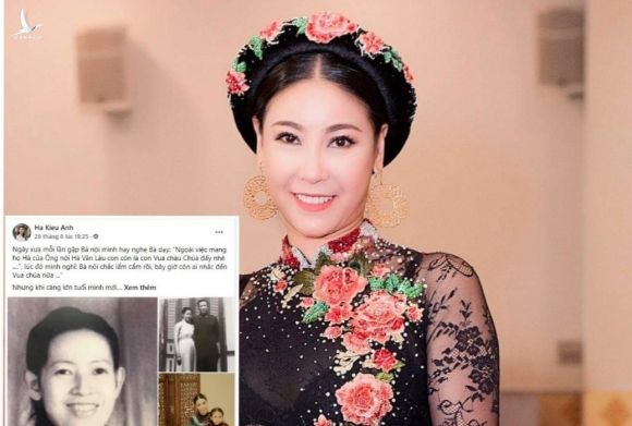 Hoa hậu Hà Kiều Anh bất ngờ được chú ý, chúc mừng khi chia sẻ thông tin về cội nguồn và nhận mình là ‘công chúa’ đời thứ 7 triều Nguyễn /// Ảnh: FBNV