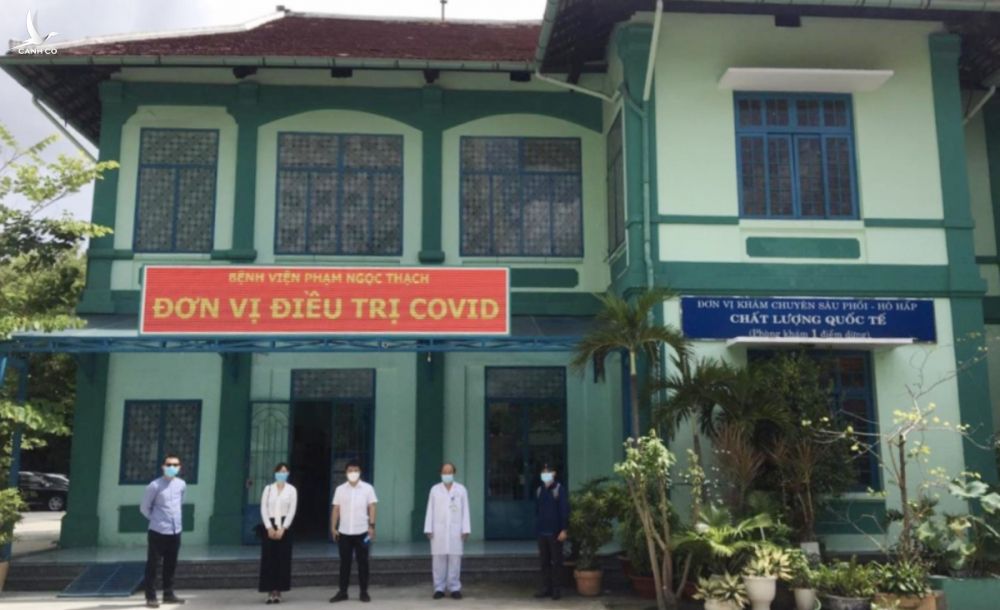 Một nửa Bệnh viện Phạm Ngọc Thạch đã sẵn sàng tiếp nhận bệnh nhân Covid-19, từ ngày 10/6. Ảnh: Sở Y tế TP HCM.