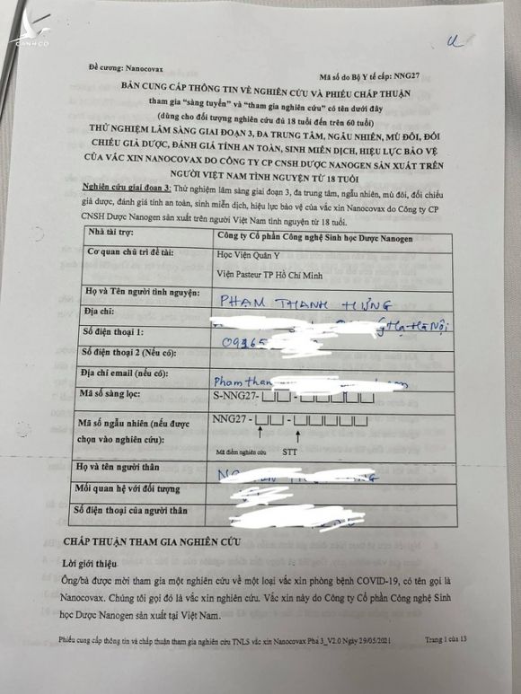  Shark Hưng tình nguyện tiêm thử nghiệm vaccine Nanocovax giai đoạn 3, khẳng định tin tưởng vào thành phẩm made in Vietnam - Ảnh 2.