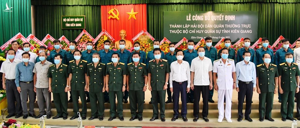 Hải đội dân quân Thường trực tỉnh Kiên Giang.