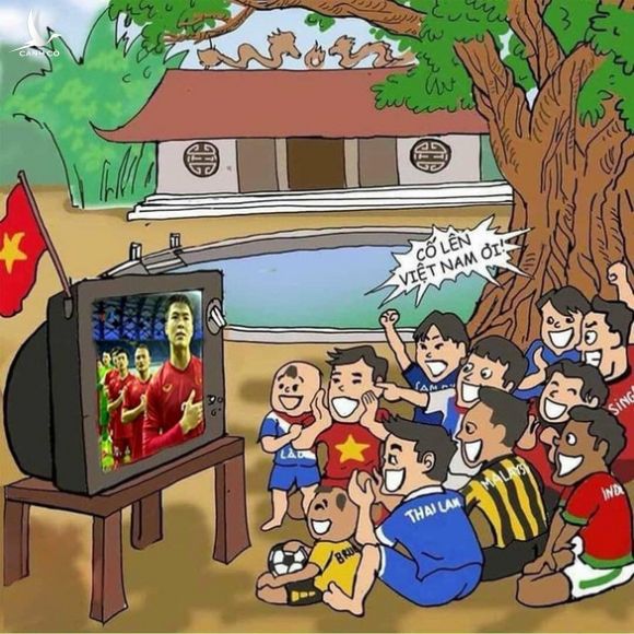 Cộng đồng mạng hào hứng chúc mừng tuyển Việt Nam lên thuyền đi tiếp vòng loại thứ 3 World Cup - Ảnh 2.