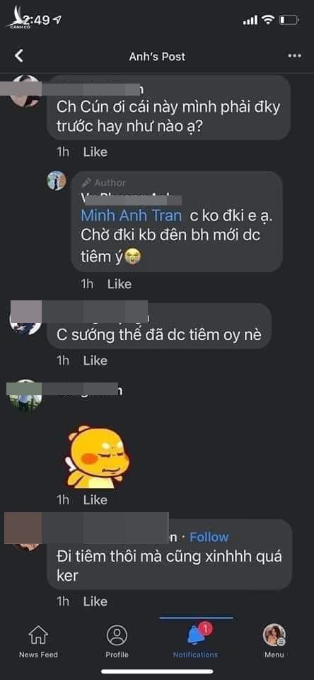 Cô gái lên mạng khoe &quot;ông ngoại&quot; xin được xuất tiêm vắc xin: Giám đốc bệnh viện rất buồn - Ảnh 2.