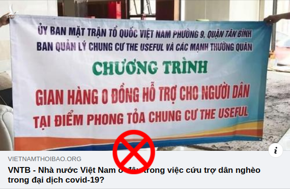 Luận điệu "giả mù" của Việt Nam Thời báo.