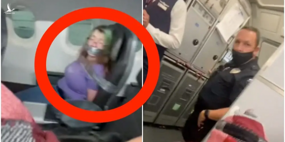 Đòi mở cửa xuống máy bay giữa... trời, nữ hành khách bị dán cứng vào ghế - Ảnh 1.
