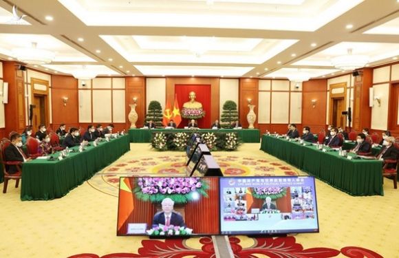Tổng bí thư Nguyễn Phú Trọng phát biểu tại hội nghị các chính đảng thế giới - Ảnh 1.