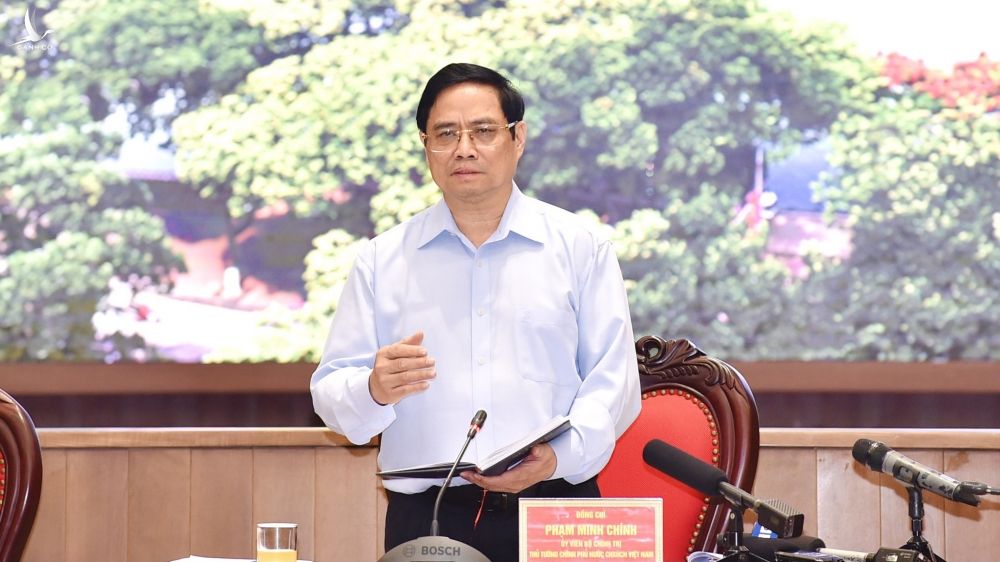 Thủ tướng nhắc Hà Nội ưu tiên số 1 cho chống dịch /// Ảnh Nhật Bắc
