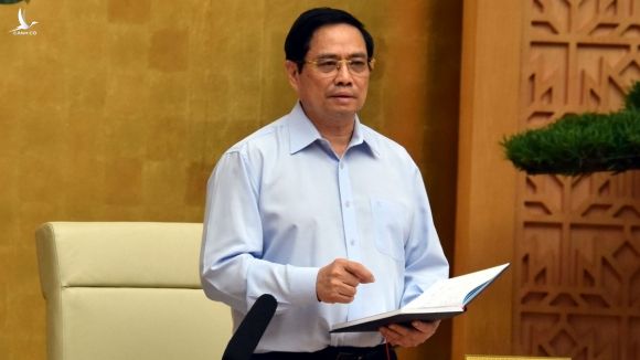 Thủ tướng Chính phủ Phạm Minh Chính đã chủ trì Hội nghị trực tuyến 