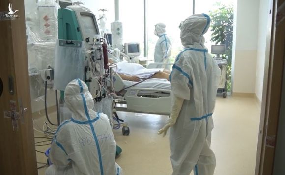 Trung tâm Hồi sức Covid-19 tại TP HCM đã tiếp nhận 160 bệnh nhân nặng - Ảnh 1.