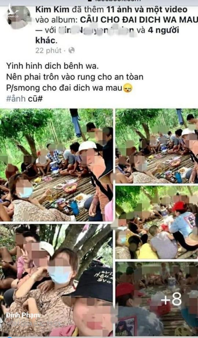 21 nam, nữ vào rừng nhậu rồi “khoe” trên Facebook, bị phạt 210 triệu đồng - Ảnh 1. 21 nam, nữ vào rừng nhậu rồi “khoe” trên Facebook, bị phạt 210 triệu đồng - Ảnh 1.
