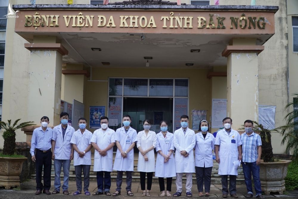 Các y, bác sĩ của bệnh viện Đa khoa tỉnh Đắk Nông đến TP.HCM tham gia chống dịch Covid-19 /// Ảnh: THANH QUÂN