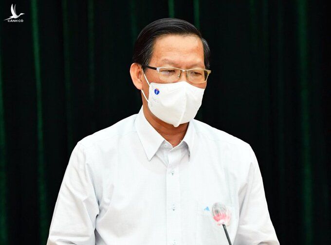 Phó bí thư thường trực Thành uỷ TP HCM Phan Văn Mãi. Ảnh:Trung tâm Báo chí TP HCM.