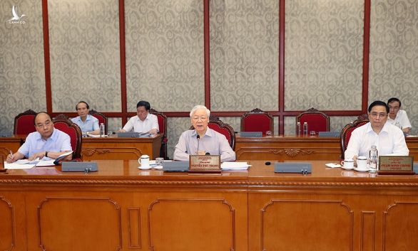 Tổng bí thư Nguyễn Phú Trọng gọi điện hỏi thăm, chỉ đạo TP.HCM chống dịch - Ảnh 1.