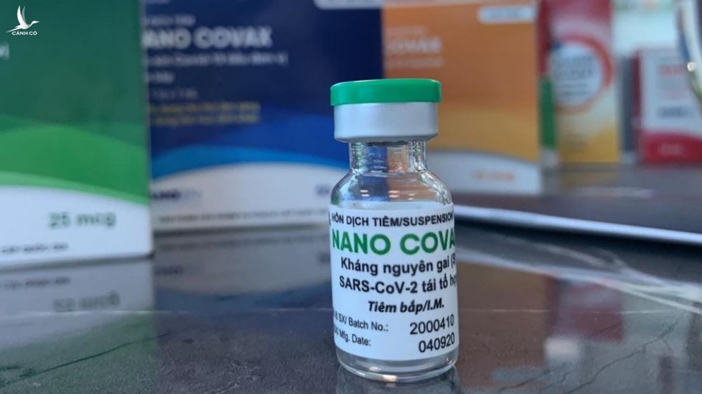 Vắc xin Nanocovax do Nanogen sản xuất /// Ảnh Đình Tuyển 