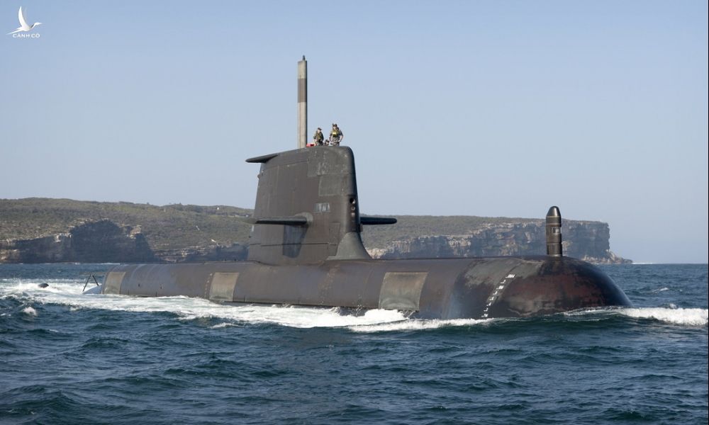 Tàu ngầm HMAS Collins của hải quân Australia. Ảnh: RAN.