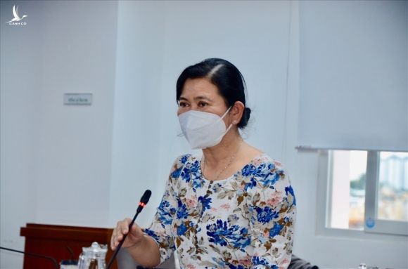 Bà Nguyễn Thị Huỳnh Mai - Chánh văn phòng Sở Y tế TPHCM cho biết